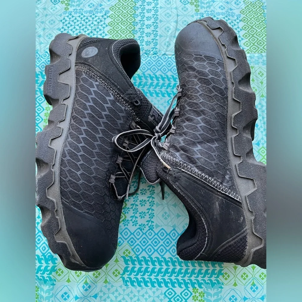 Timberland steel Men's Black Athletic Shoes